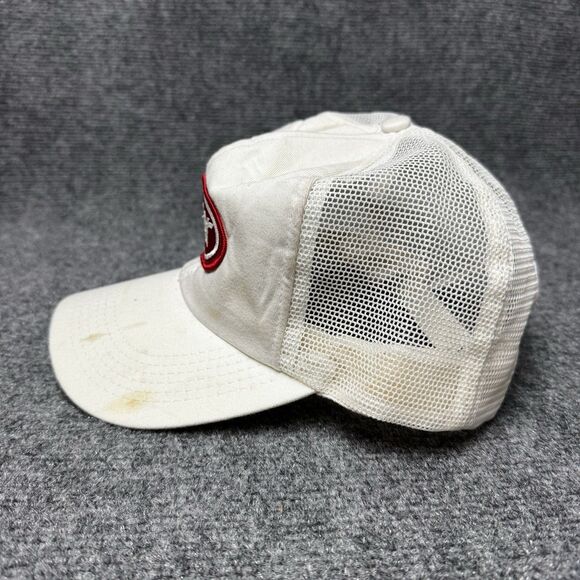 Vintage Peterbilt Baseball Cap White Tonkin Incorporated Made In USA - Picture 2 of 8